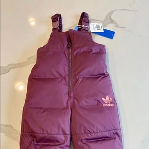 New Adidas Infant Snow Bib